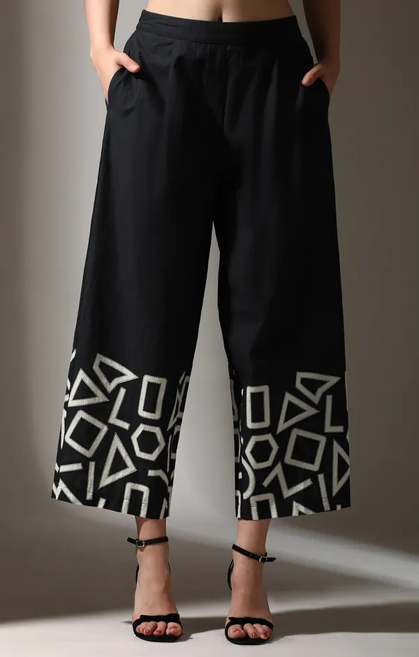 Black_Monochrome_Maze_Co-Ord_Set_For_Women