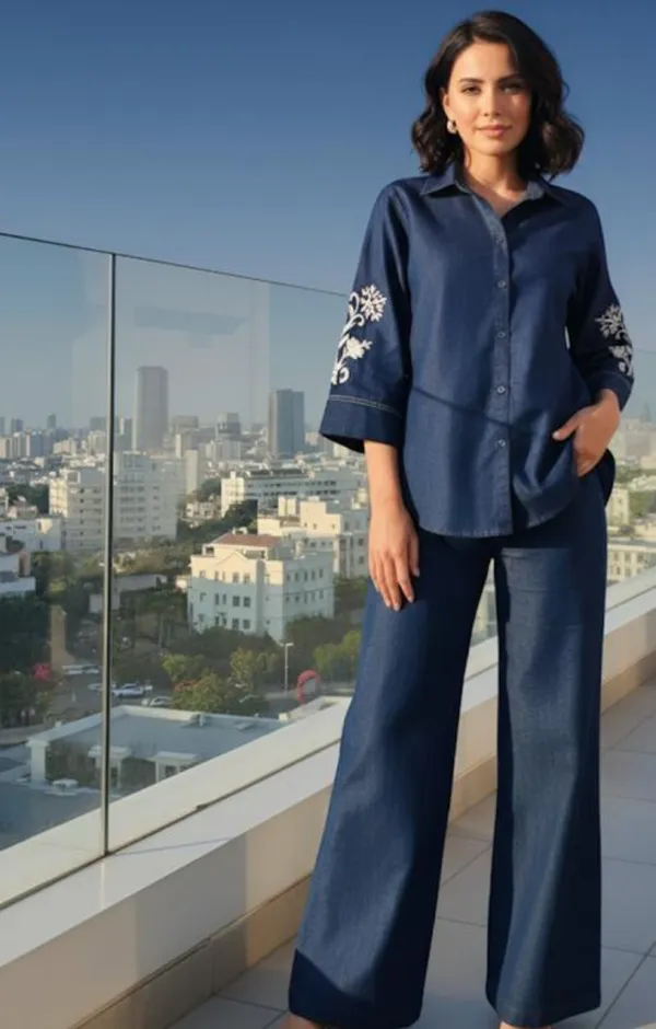 Blue_Nova_Denim_Co-Ord_Set_For_Women