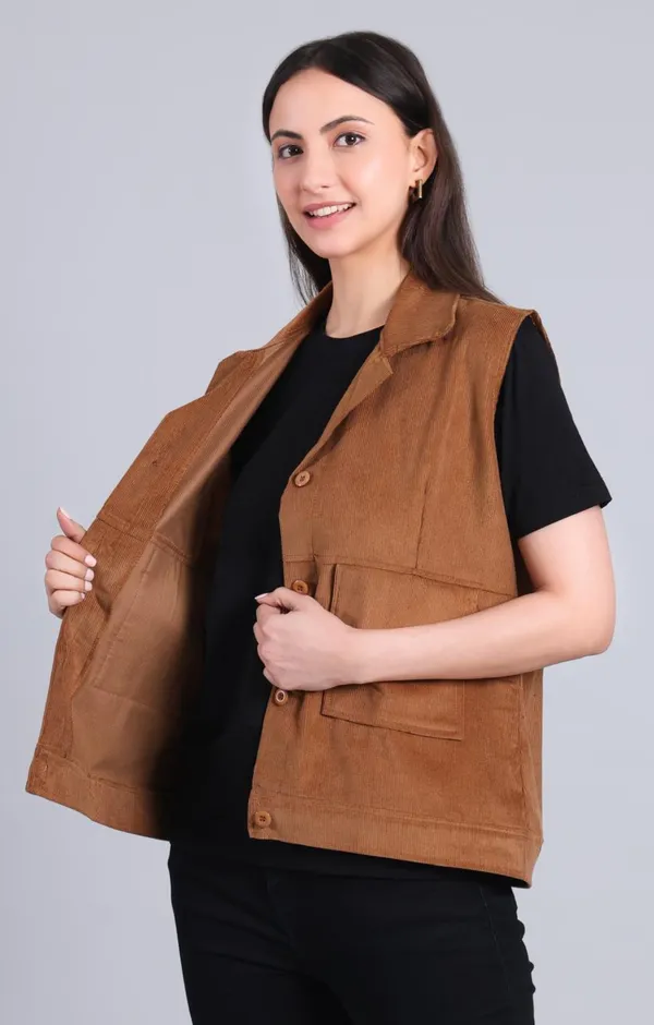 CAMEL_CORDUROY_GILET
