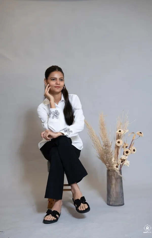 White_Lily_Shirt_For_Women