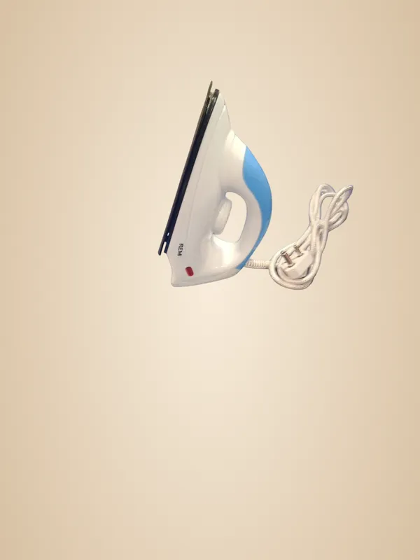 White_Abs_Plastic,_Non_Stick_Coating_Dry_Iron