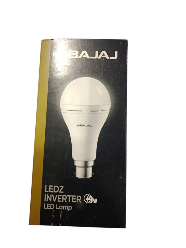 White_Polycarbonate,_Aluminium_Led_Inverter_9_W_Bajaj