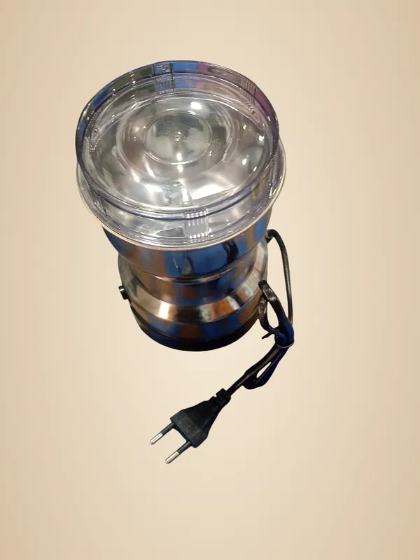 White_Stainless_Steel_Abs_Plastic_Nima_Electric_Grinder