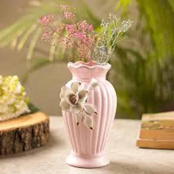 Golden_Glass_/_Ceramic_Flower_Vase