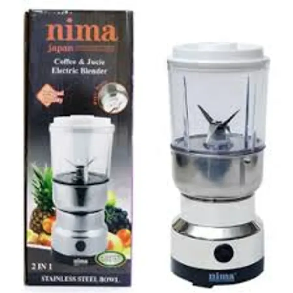 White_Stainless_Steel_Abs_Plastic_Nima_Electric_Grinder
