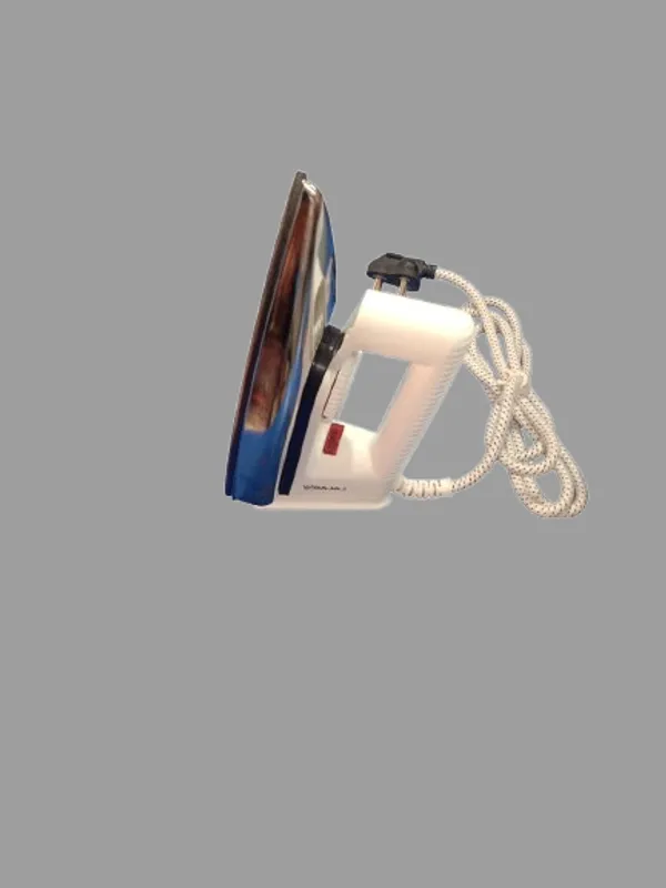 White_Abs_Plastic,_Non_Stick_Coating_Dry_Iron_Bajaj