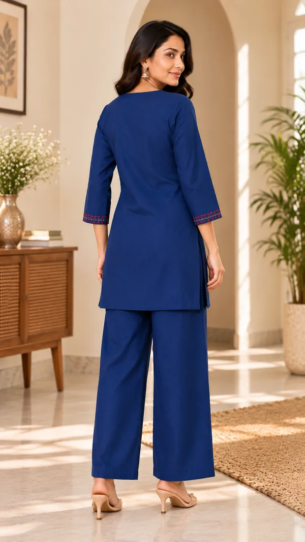 Women_Floral_Embroidered_Straight_Kurta_&_Wide-Leg_Pants_Set