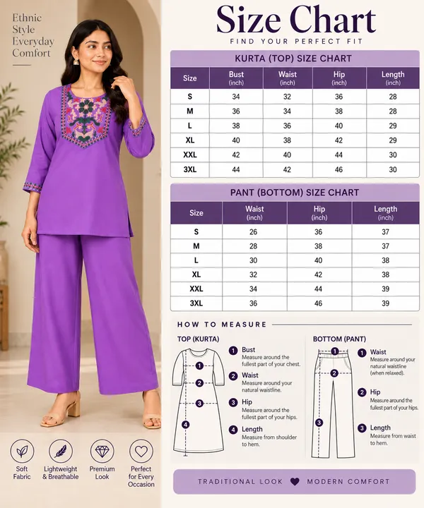 Women_Floral_Embroidered_Straight_Kurta_&_Wide-Leg_Pants_Set