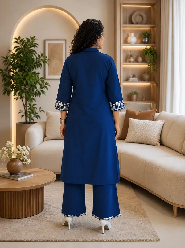 Women's_Navy_Blue_Embroidered_Kurta_Palazzo_Set