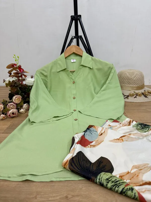 Pista_Paisley_Printed_Short_Sleeves_Shirt_&_Wide-Leg_Pant_Rayon_Co-Ord_Set_For_Women