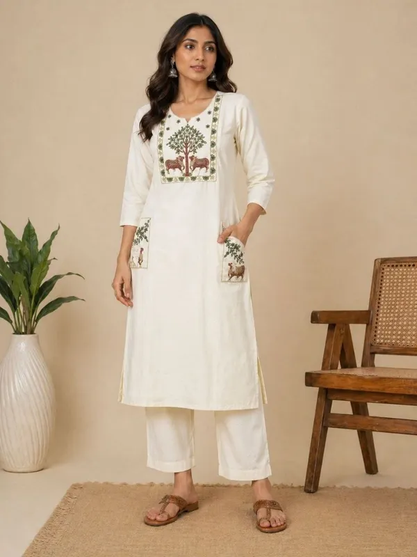 Women's_White_Printed_Straight_Kurta_with_Pant_Set