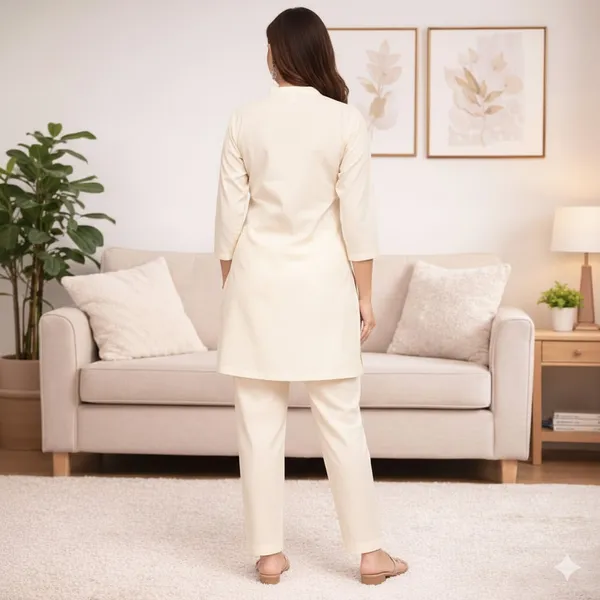 elegant__kurti–pant_set