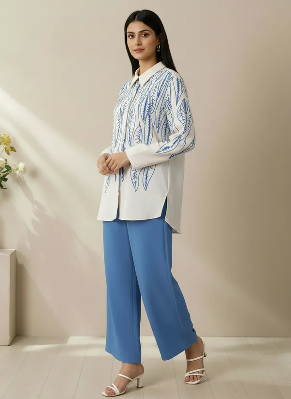 White_&_Sky_Stylish_Printed_Poly_Rayon_Co-Ord_Set_For_Women