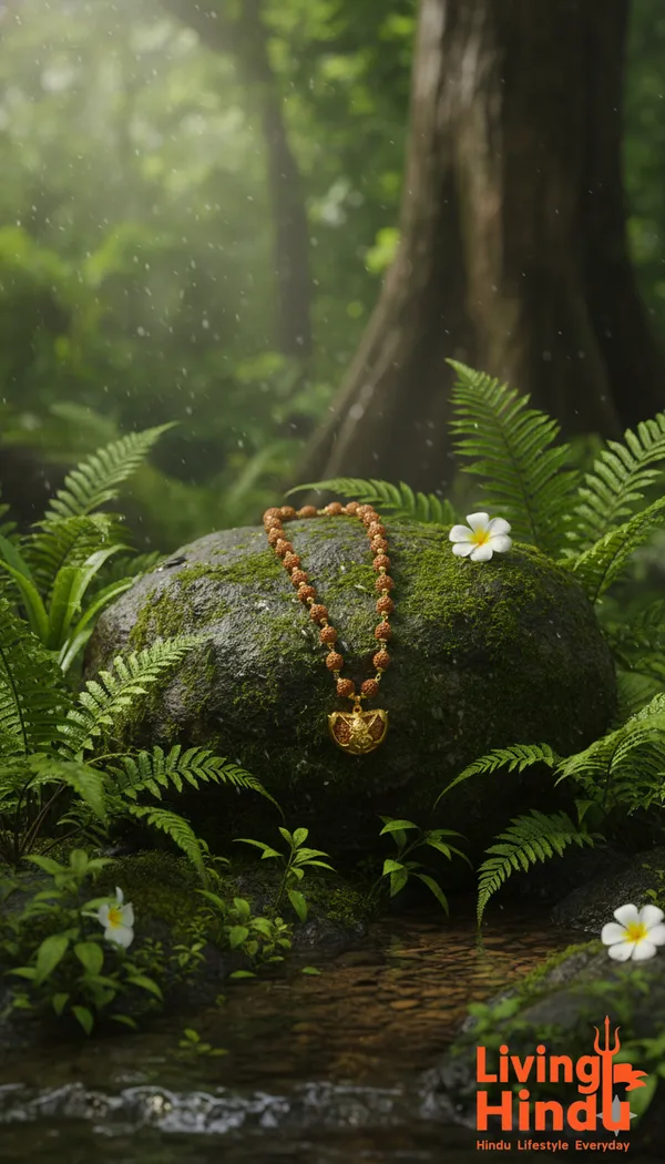 Gold_Plated_Ek_Mukhi_Rudraksha_Ganesha_Pendant_with_Chain_|_Obstacle_Removal,_Focus_&_Divine_Protection