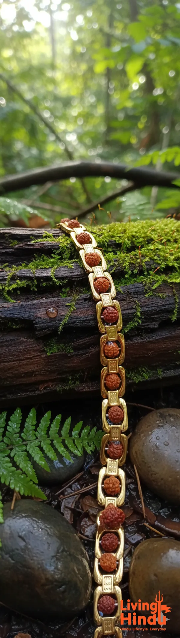 Gold_Plated_Large_Rudraksha_Bracelet_|_Strong_Protection,_Confidence_&_Spiritual_Power