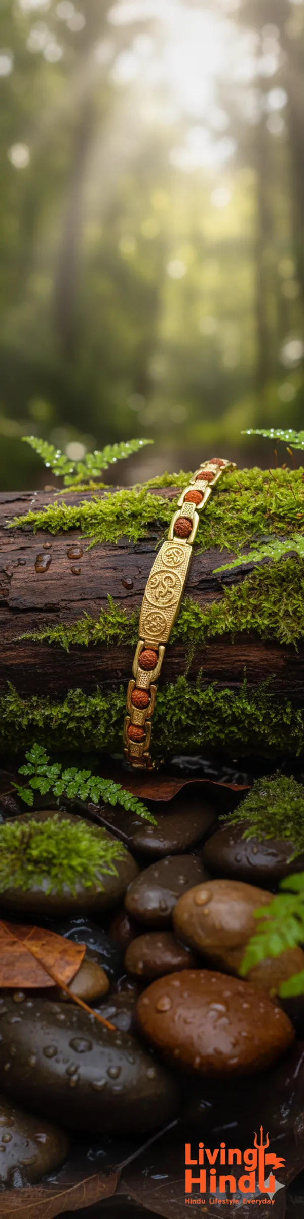 Gold_Plated_Triple_Om_Rudraksha_Bracelet_|_Spiritual_Protection,_Positivity_&_Divine_Connection
