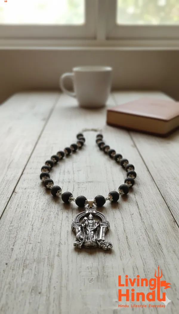 Silver_Plated_Kartikeya_Pendant_|_Encourages_Courage,_Discipline_&_Success