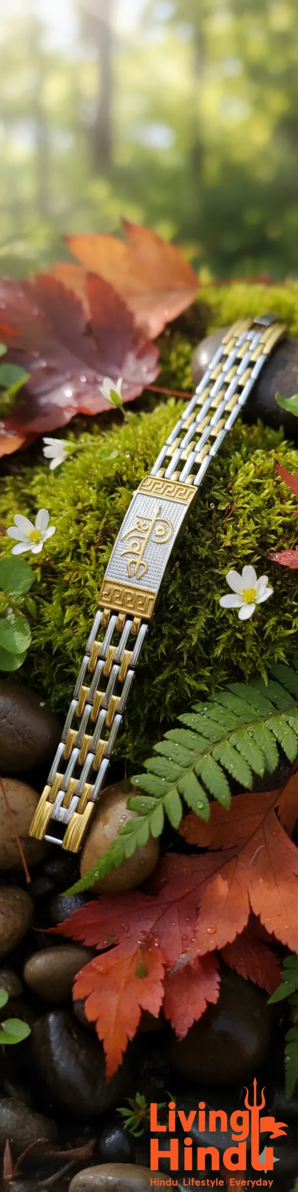 Gold_Plated_Duo-Tone_Shiva_Bracelet_|_Balance_of_Power,_Calmness_&_Faith
