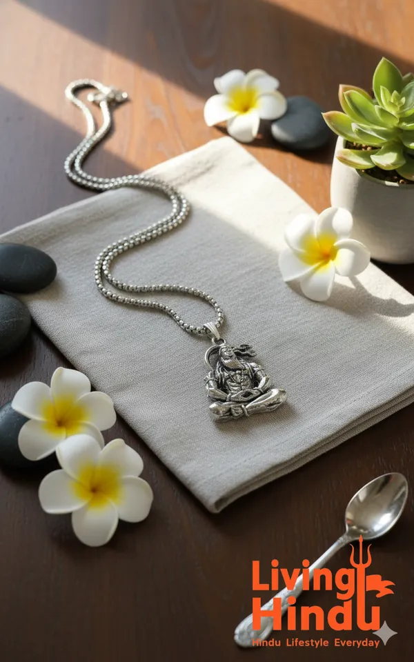 Silver_Plated_Bajrangbali_(Hanuman)_Pendant_|_Protection_from_Negativity_&_Fearlessness