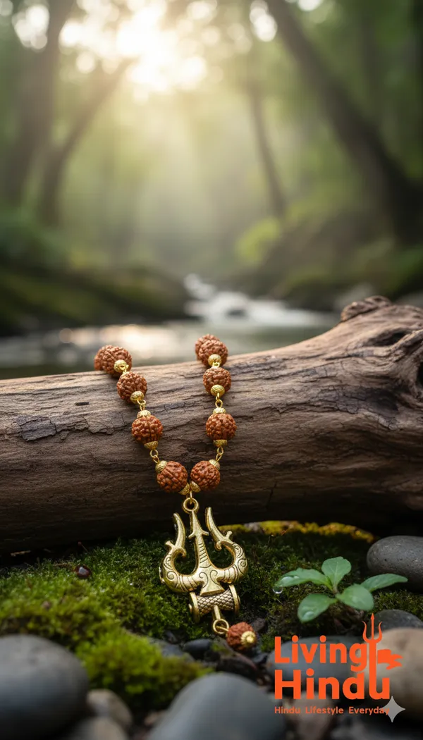 Gold_Plated_Trishul_Chain_Pendant_|_Represents_Courage,_Protection_&_Divine_Power