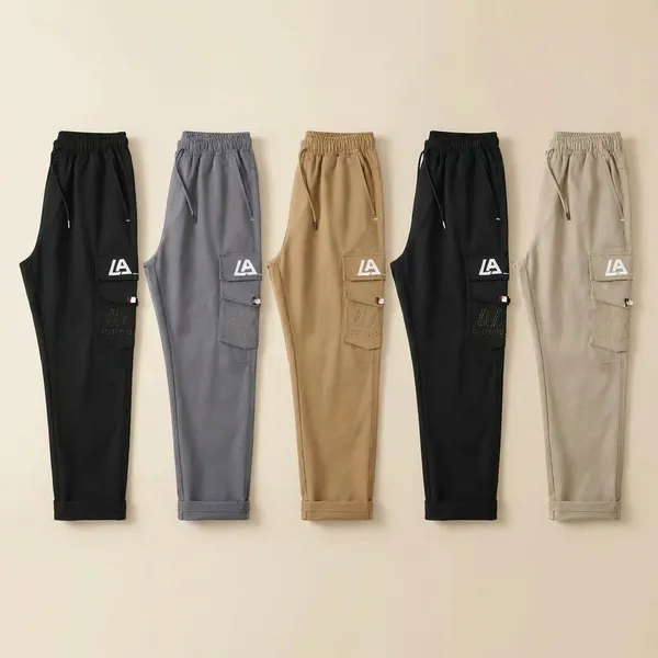 Multicolour_Cotton_Track_Pants_|_Casual_Wear_|_For_Men_Pack_Of_5
