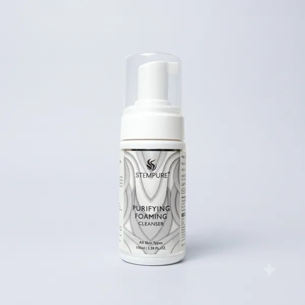 STEMPURE_Purifying_Foaming_Cleanser_|_Gentle_Daily_Face_Wash_|_For_All_Skin_Types_|_100ml_/_3.38_Fl._Oz.