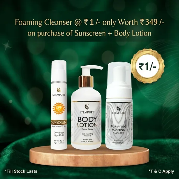 SUNSCREEN+BODY_LOTION+FOAMING_CLEANSER_