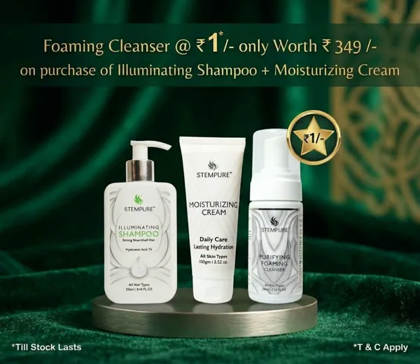 ILLUMINATING_SHAMPOO+MOISTURISING_CREAM+FOAMING_CLEANSER