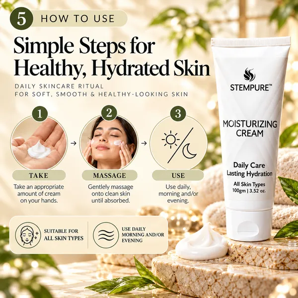 STEMPURE_Daily_Care_Moisturizer_Cream_–_Lasting_Hydration_for_All_Skin_Types_|_100g_(3.52_oz.)