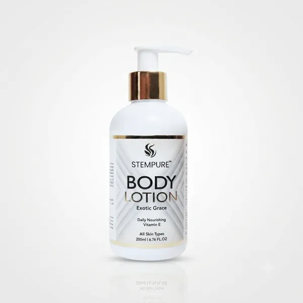 STEMPURE_Luxury_Body_Lotion_|_Exotic_Grace_Fragrance_with_Vitamin_E_|_Daily_Nourishing_Formula_for_All_Skin_Types_|_200ml_/_6.76_Fl._Oz.