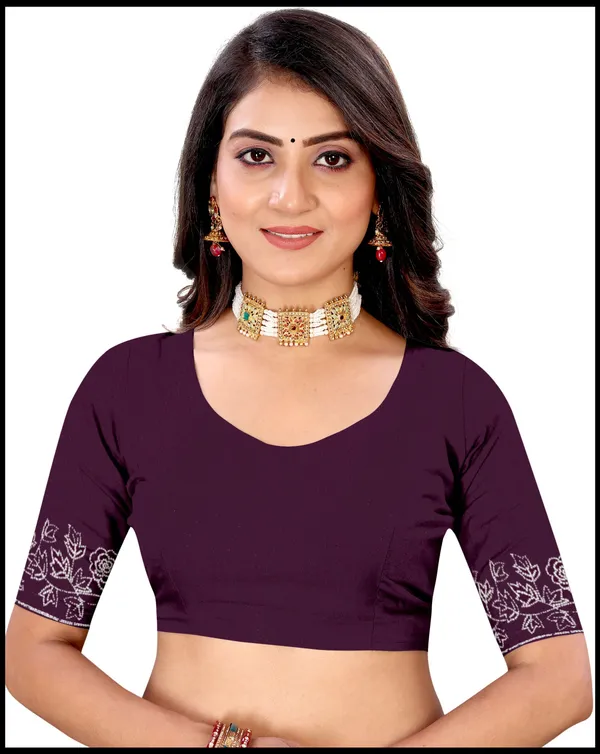 Genral_Self_Design_Bollywood_Georgette_Saree_(Magenta)
