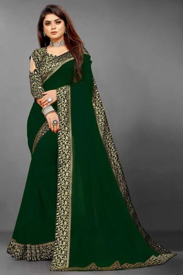 Shree_Shubh_Creation_Solid/Plain_Daily_Wear_Georgette_Saree_(Multicolor)