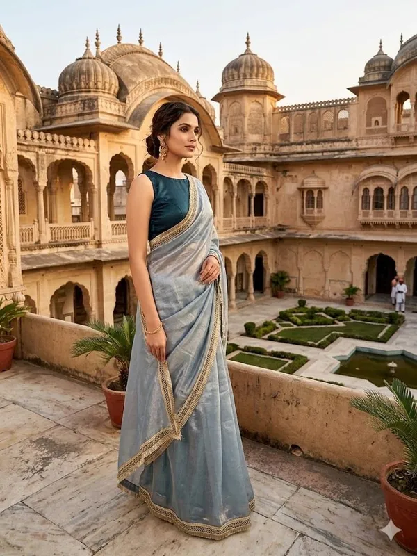 Shree_Shubh_Creation_Embroidered_Bollywood_Organza_Saree_(Light_Blue)