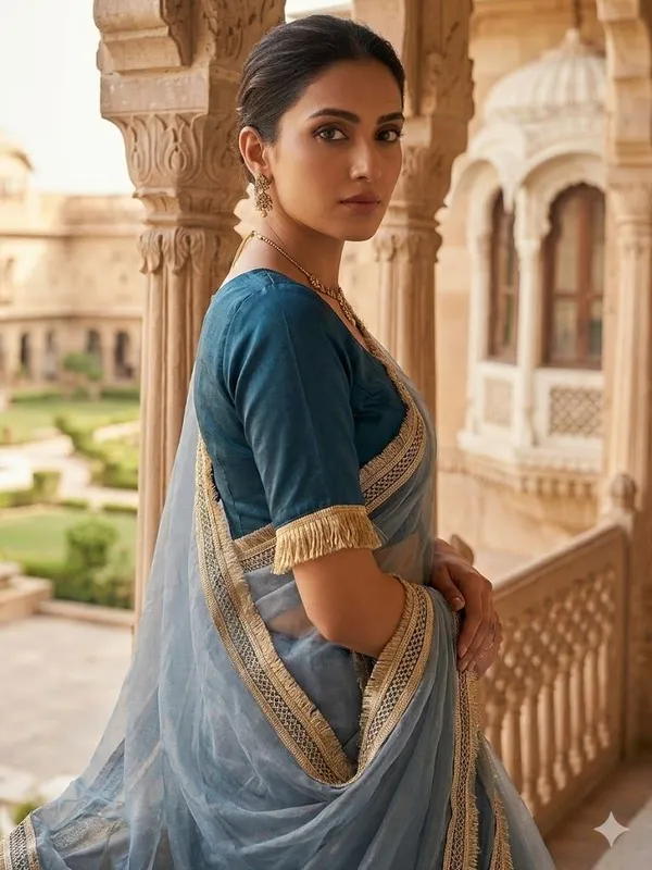Shree_Shubh_Creation_Embroidered_Bollywood_Organza_Saree_(Light_Blue)