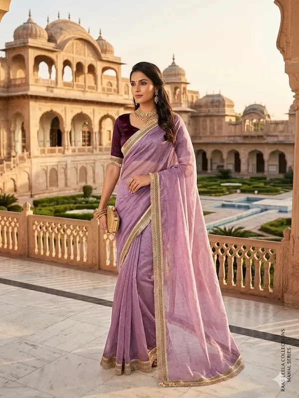 Shree_Shubh_Creation_Woven_Bollywood_Organza_Saree_(Purple)