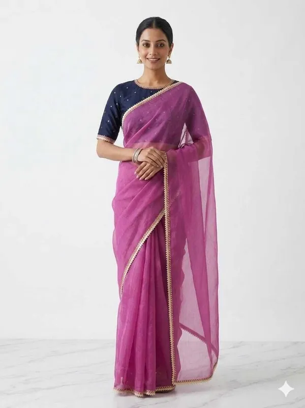 Shree_Shubh_Creation_Woven_Daily_Wear_Organza_Saree_(Purple)