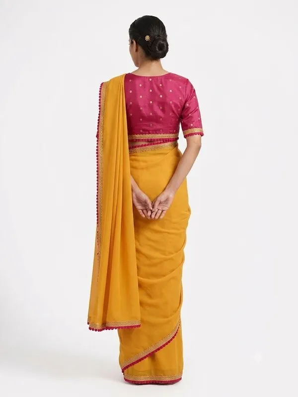 Shree_Shubh_Creation_Self_Design_Bollywood_Georgette_Saree_(Mustard)