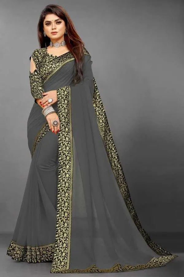 Shree_Shubh_Creation_Embellished_Daily_Wear_Georgette_Saree_With_Unstitched_Blouse_(Grey)