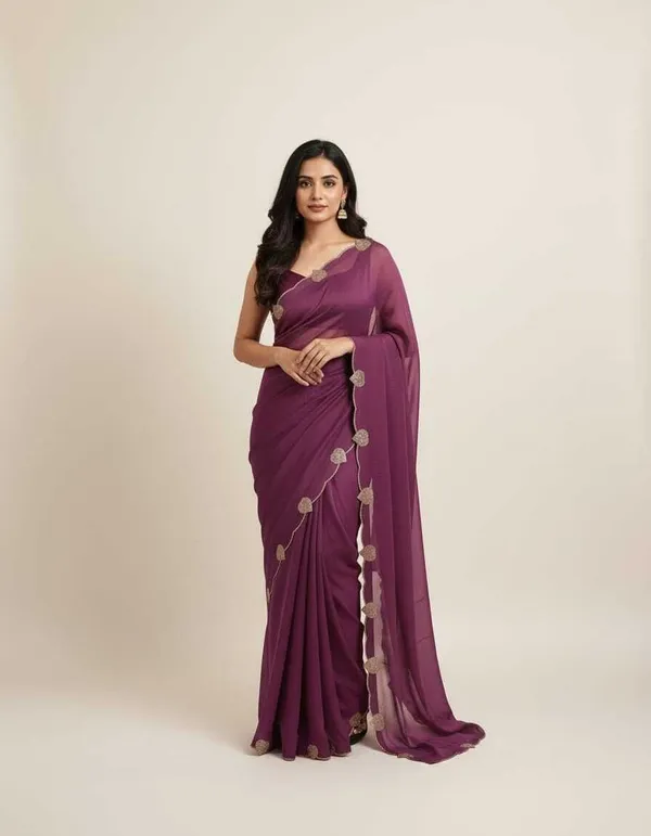 Shree_Shubh_Creation_Self_Design_Bollywood_Pure_Silk_Saree_With_Unstitched_Blouse_(Magenta)