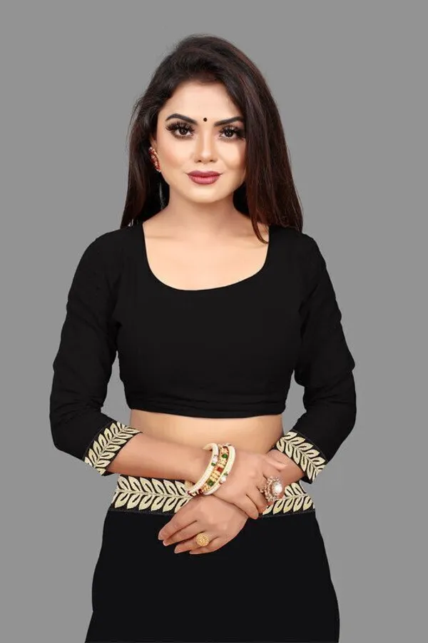 Shree_Shubh_Creation_Self_Design_Daily_Wear_Georgette_Saree_With_Unstitched_Blouse_(Black)