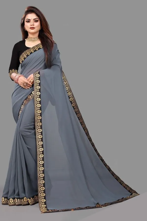 Shree_Shubh_Creation_Solid_Bollywood_Georgette_Saree_With_Unstitched_Blouse_(Grey)