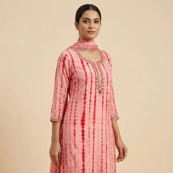 Blue_And_Pink_Premium_Shibori_Crepe_Unstitched_3_Piece_Suit_For_Women