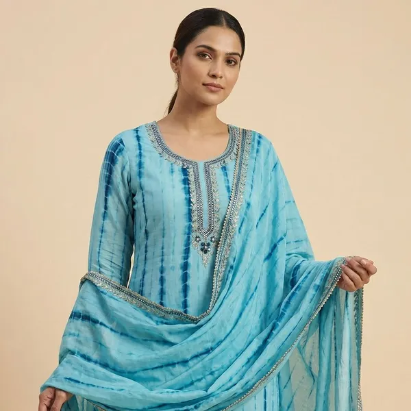 Blue_And_Pink_Premium_Shibori_Crepe_Unstitched_3_Piece_Suit_For_Women