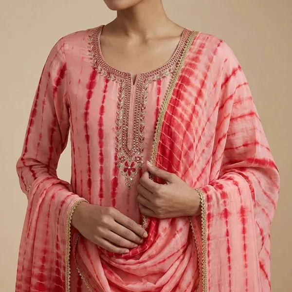 Pink_Premium_Shibori_Crepe_Unstitched_3_Piece_Suit_For_Women