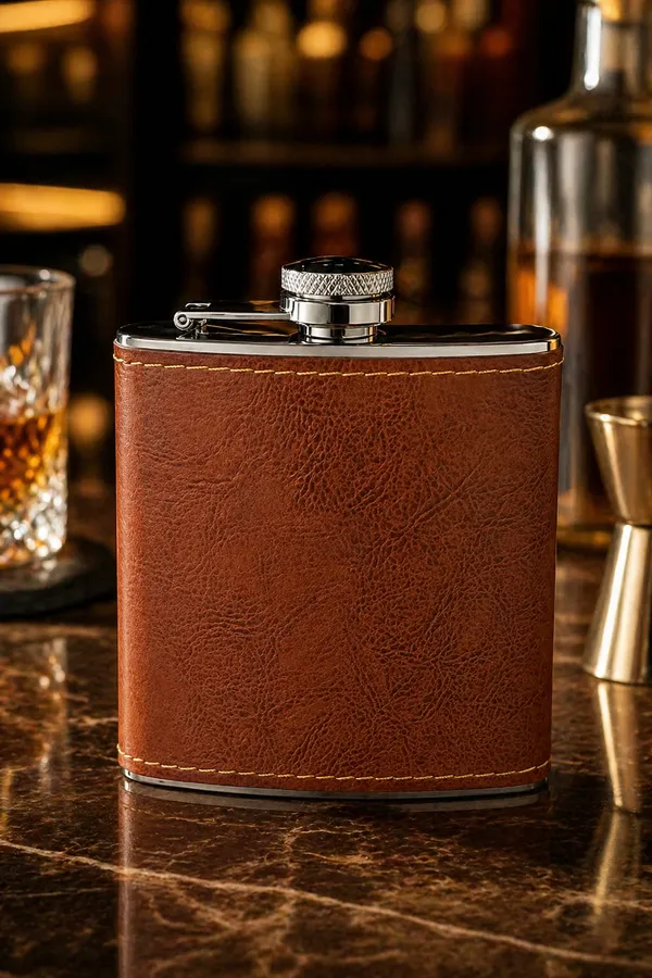 Crest_&_Cask_Tan_Hip_Flask_