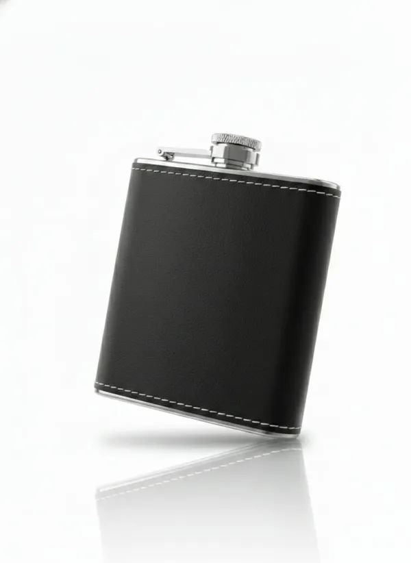 Royal_Leather_Wrapped_Hip_Flask_–_210_ml_|_Premium_Stainless_Steel_Design(Black)