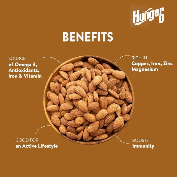 Hunger0_Premium_Almonds_&_Cashew_Combo_Pack_500G_(2_X_250G)_|_Fresh_&_Healthy_Almonds,_Cashews_(2_X_250_G)