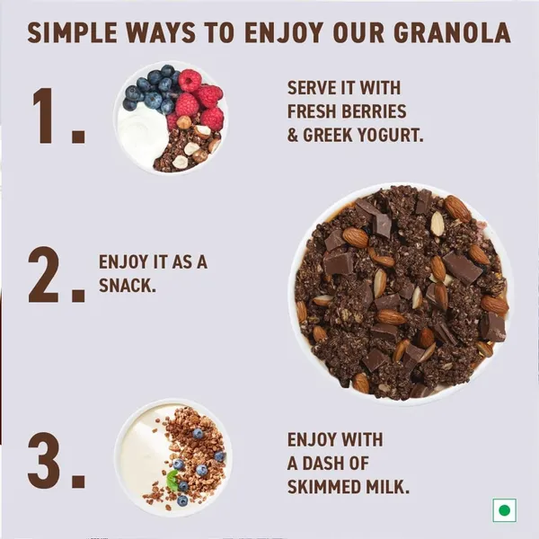 Hunger0_Granola_Belgium_Chocolate_Crunchy_-_Wholesome_Granola_(Set_Of_2)_Pouch_(2_X_400_G)