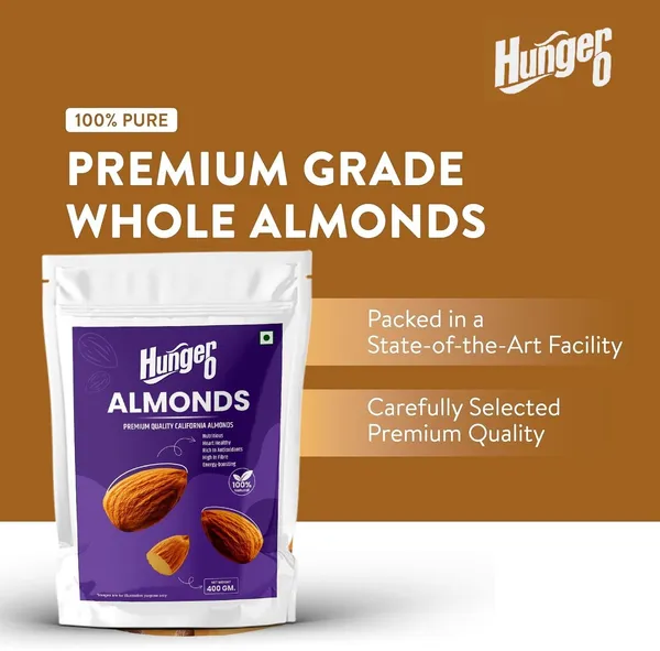 Hunger0_California_Almonds_400G_Almonds_(1_X_400_G)