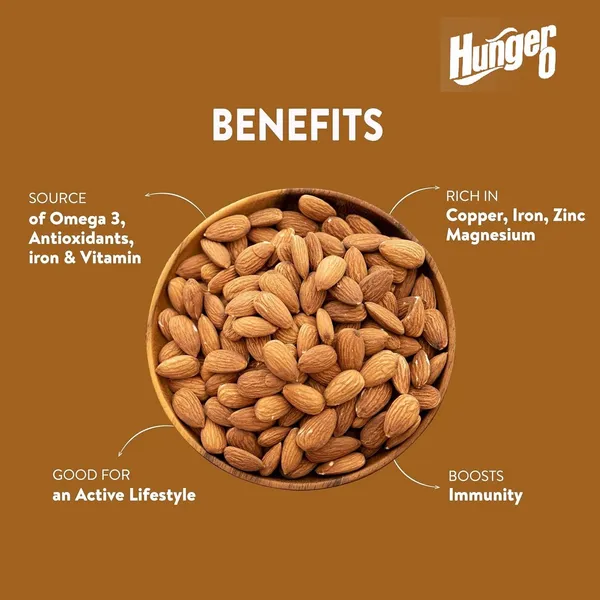 Hunger0_California_Almonds_400G_Almonds_(1_X_400_G)
